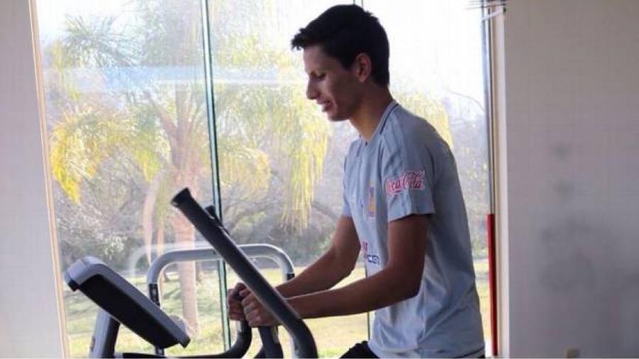 Jürgen Damm regresa a entrenar tras accidente