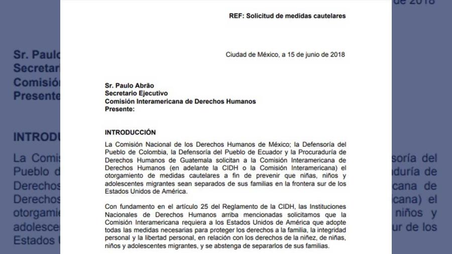 5 países piden ante CIDH protección de niños migrantes en EU