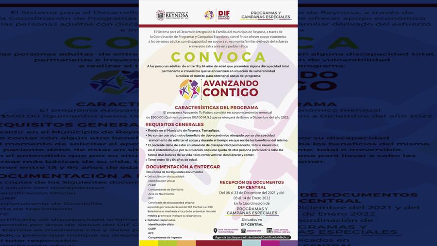 Arranca Registro de programas Contigo Soy Capaz, Apoyando Tu Futuro y Avanzando Contigo