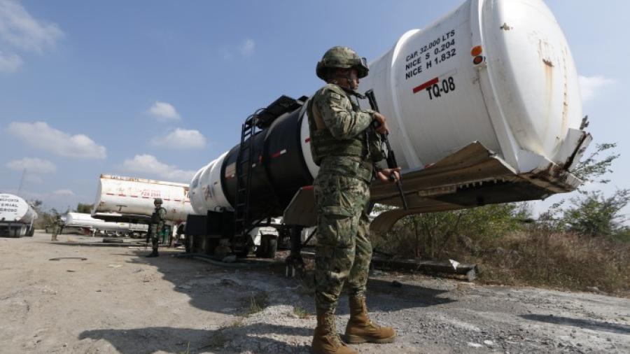 Llegan 350 elementos de la Sedena a Tamaulipas para el combate al robo de combustible 