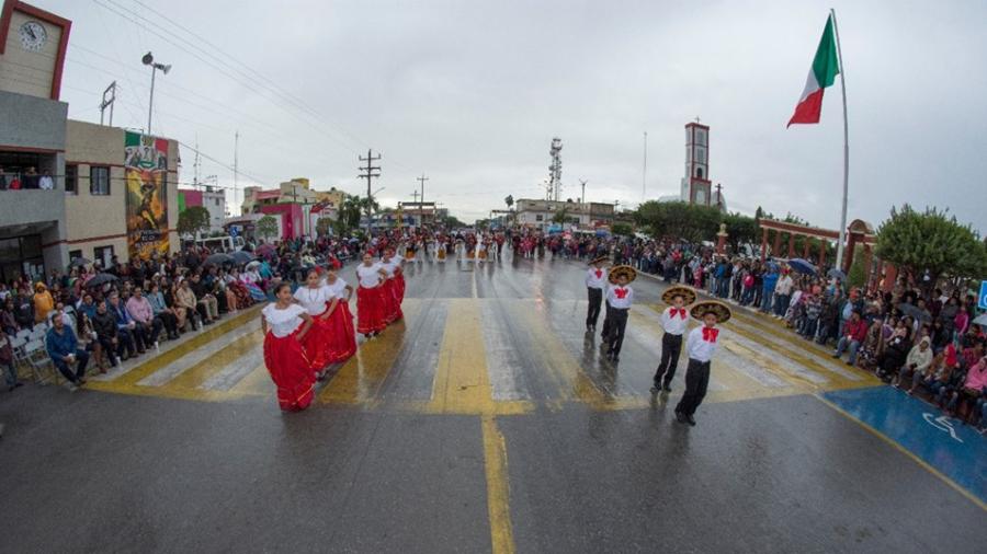 Valle Hermoso celebra Aniversario de la Revolución Mexicana