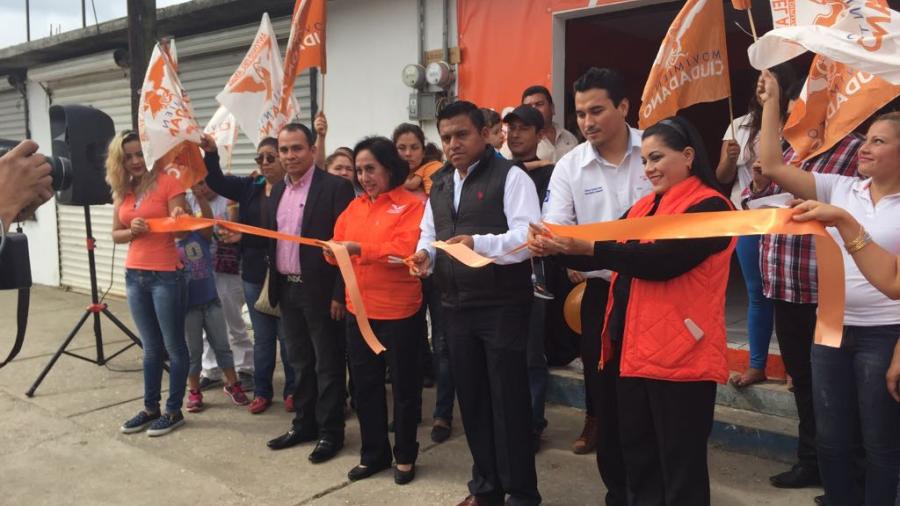 Inauguran oficinas el MC en Altamira
