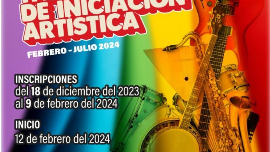 Abren inscripciones a talleres de iniciación artística 