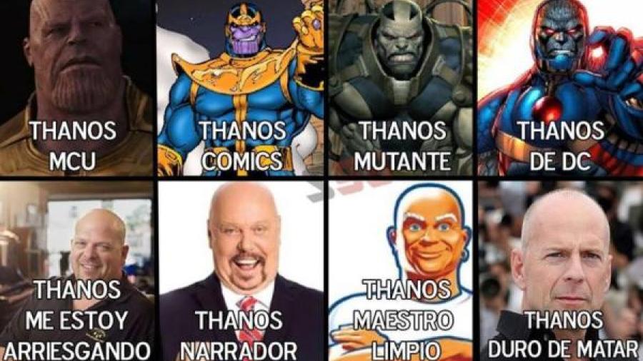 Ya circulan los memes sobre Thanos