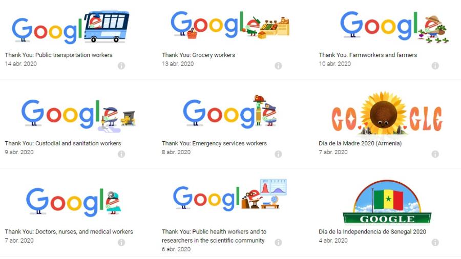¡Gracias! Google agradece a las personas que nos ayudan durante pandemia