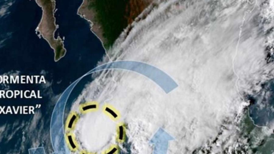 Tormenta tropical ‘Xavier’ provocará tormentas muy fuertes en cuatro estados