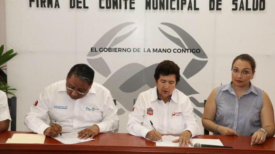 Ayuntamiento de Tampico y Jurisdicción Sanitaria crean el “Comité Municipal de Salud”