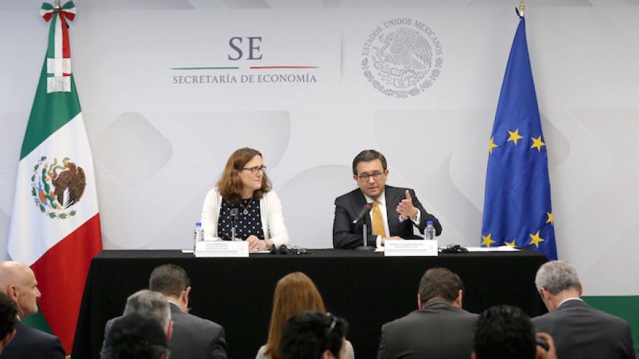 México busca actualizar esquema con la UE