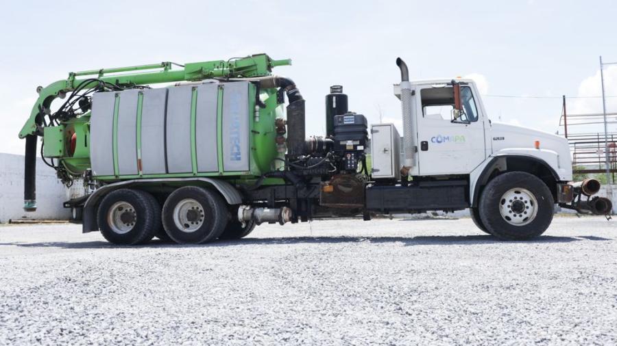 Entrega Alcaldesa Unidad Vactor a la COMAPA de Reynosa