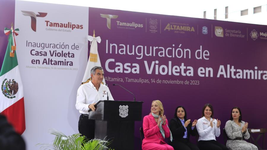 En Tamaulipas no se tolera violencia contra mujeres Américo