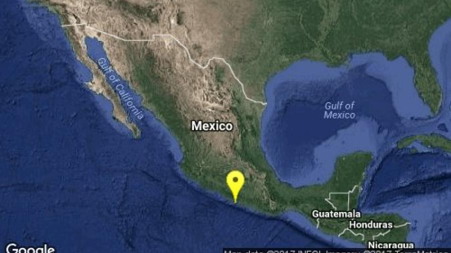 Registran sismo en Guerrero