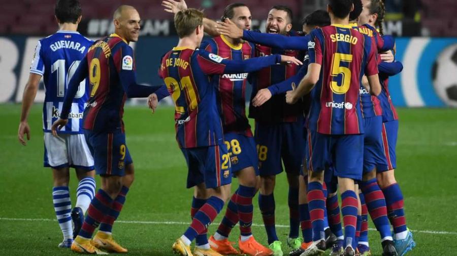 ¡Respira el Barcelona! Vence a la Real Sociedad