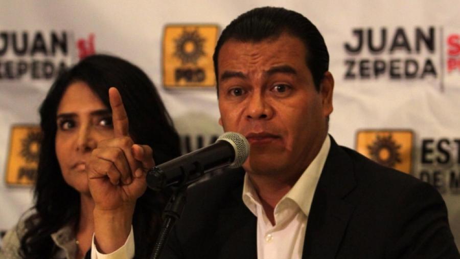 Juan Zepeda ir&aacute; por la presidencia del PRD