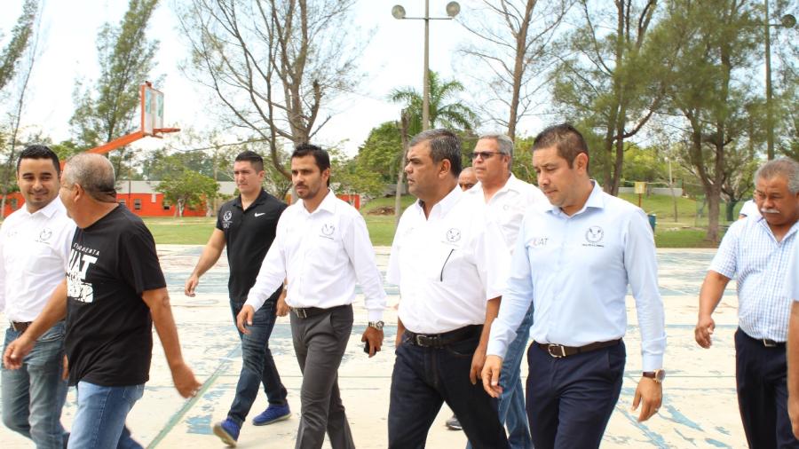 Visita Osiel Cantú Zona Sur