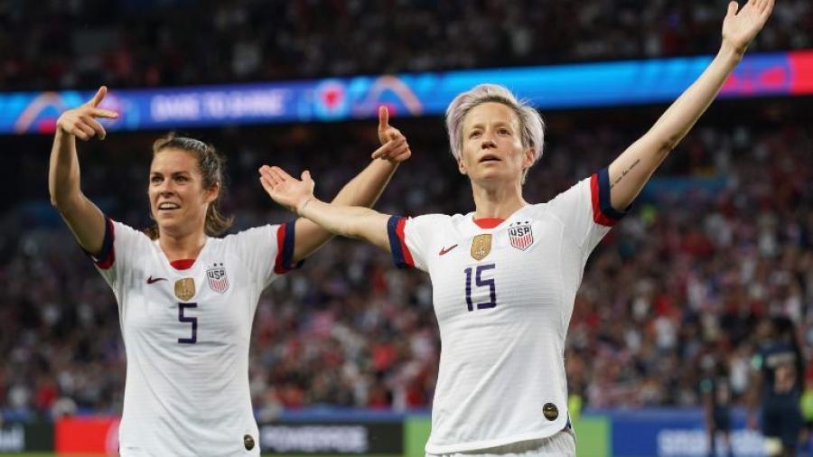 ¡Adiós a las anfitrionas! Estados Unidos vence 2-1 a Francia