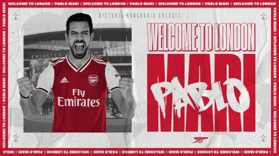 Arsenal anuncia el fichaje de Pablo Marí