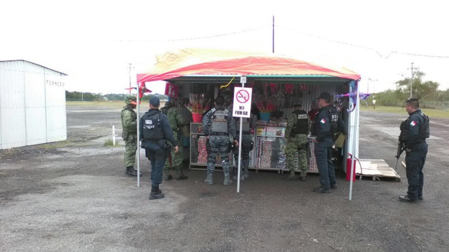 Cae Sedena con operativo sorpresa a coheteros