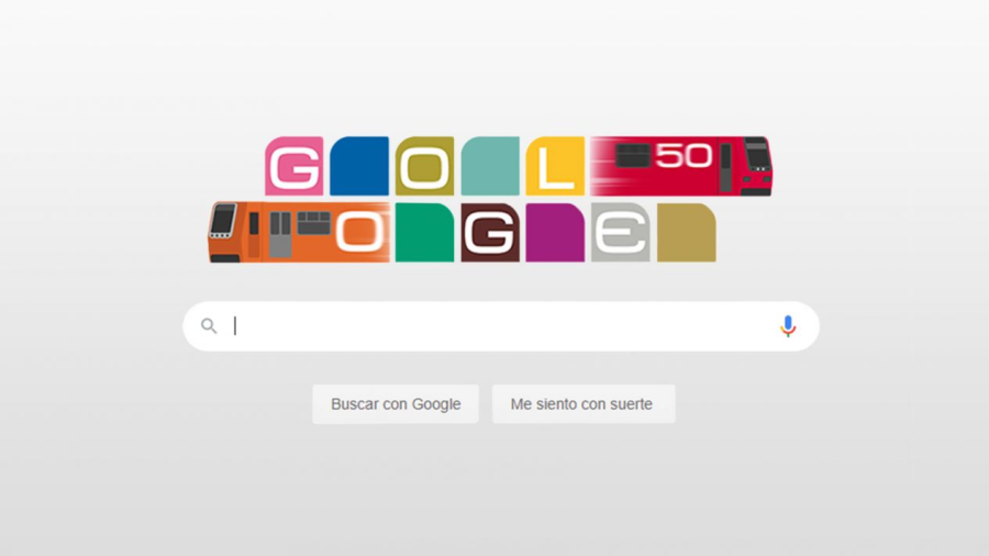 Google celebra aniversario del Metro de la CDMX