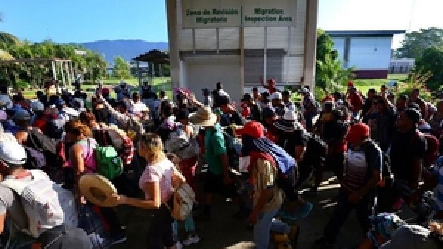 Migrantes rechazan visa humanitaria de INM