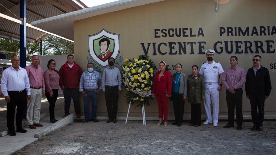 Conmemoran 192 aniversario luctuoso del General Vicente Guerrero