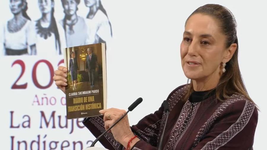 Sheinbaum lanza su libro “Diario de una transición histórica”; disponible desde este fin de semana