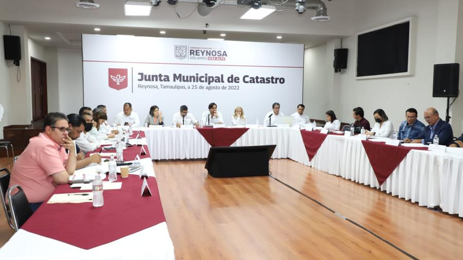 Convocó Junta Municipal de Catastro a Cámaras y organismos civiles a reunión de trabajo 