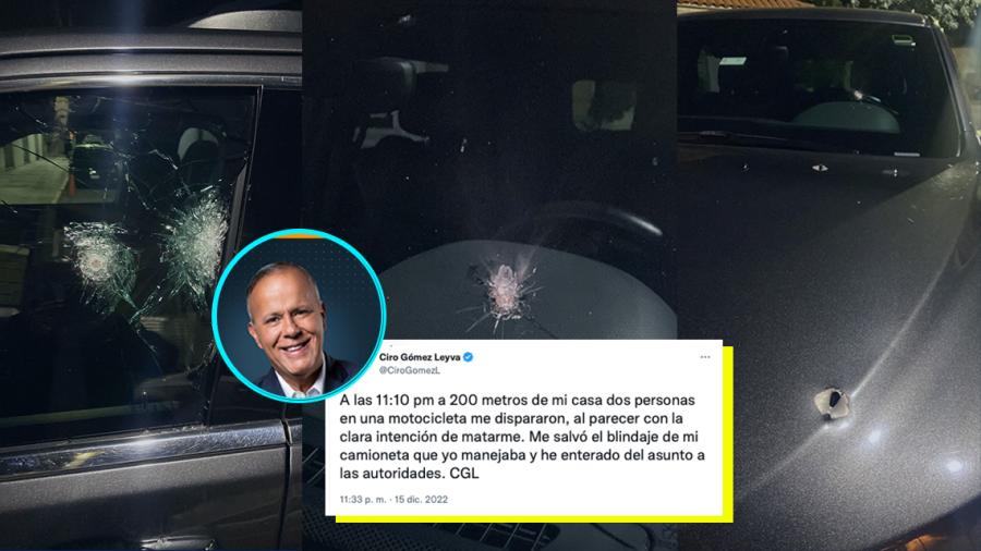 Atentan contra Ciro Gómez Leyva