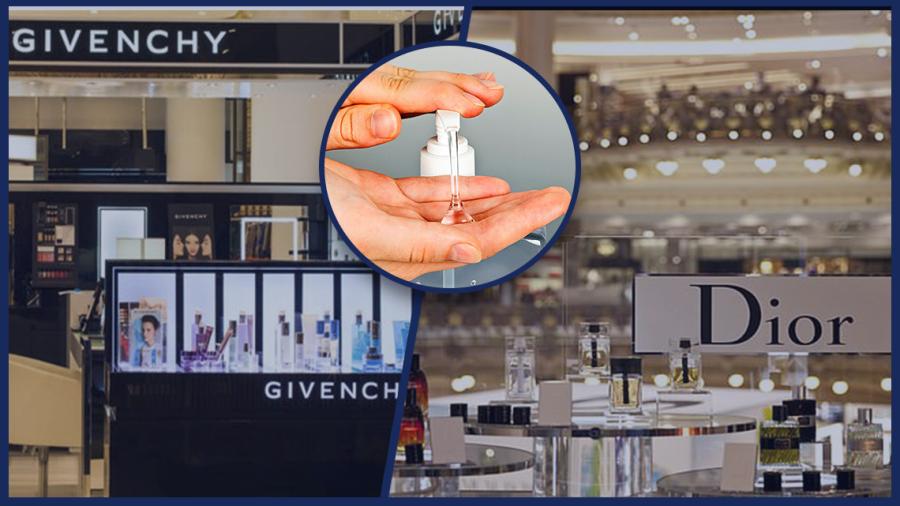 Dior y Givenchy fabricarán gel antibacterial para el combate de covid-19 en Francia