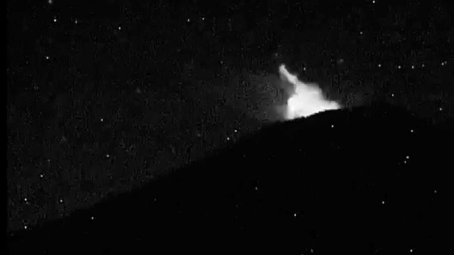 Popocatépetl se mantiene activo