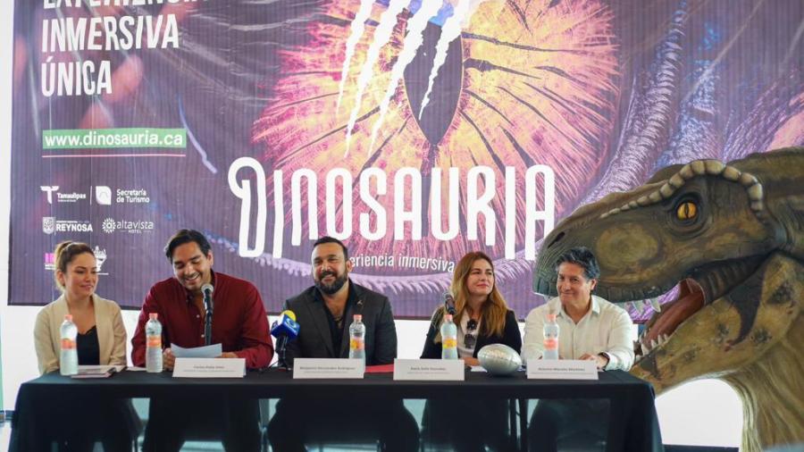 Visitarán Reynosa enormes dinosaurios 
