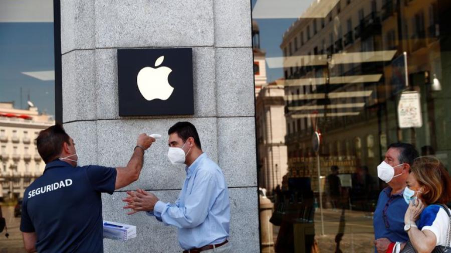 Apple cierra tiendas en Madrid debido a repunte de contagios de COVID-19 