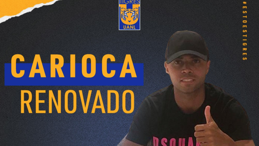Rafael Carioca renueva contrato con Tigres