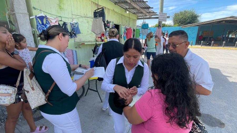 Refuerza SSA vacunación en fraccionamineto con alto rezago