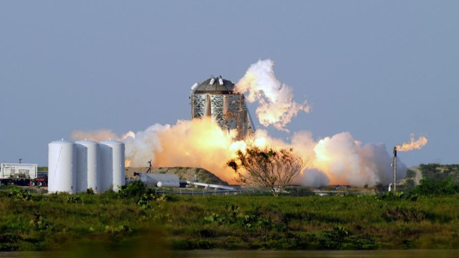 Prototipo Starship de Space X en Boca Chica explota durante las pruebas 