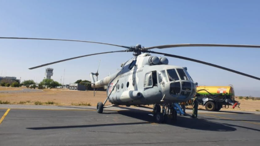 Apoyará Sedena con 2 helicópteros más en el incendio de la Biósfera “El Cielo”