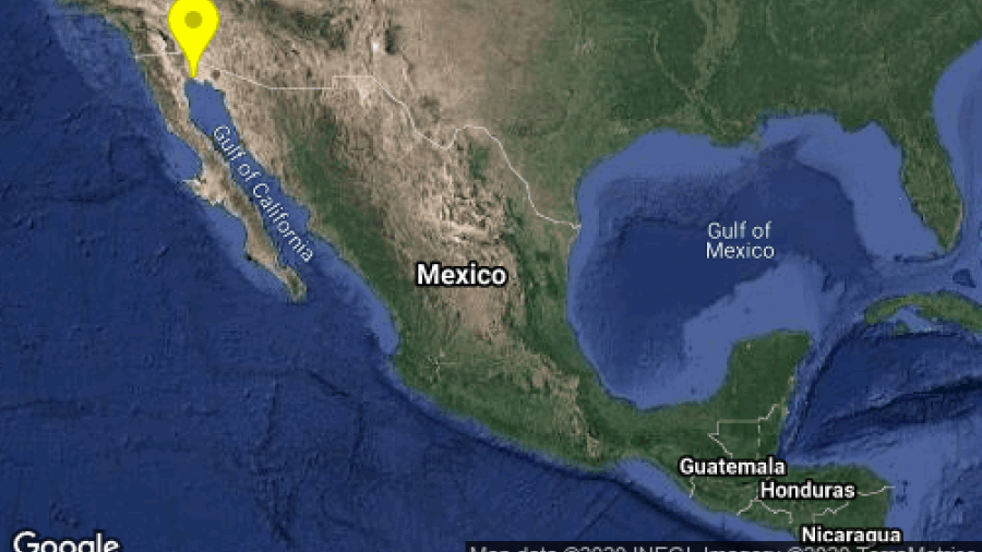 Baja California registra sismo de magnitud 5.5