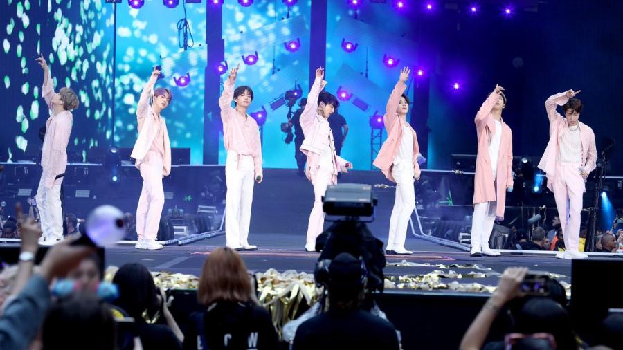 BTS brilla en su primera presentación en Wembley