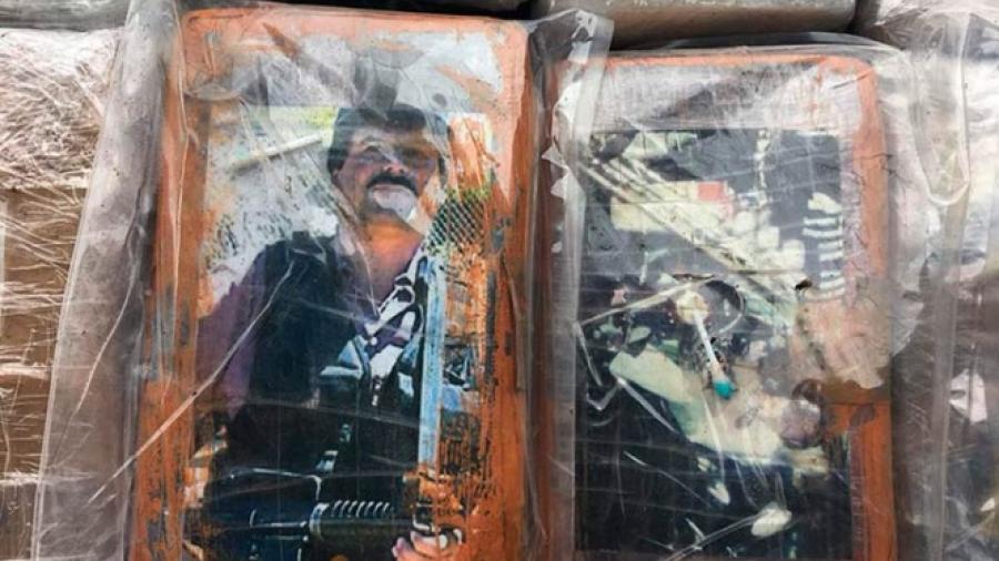Decomisan droga en Perú con etiquetas de Pablo Escobar y el Chapo