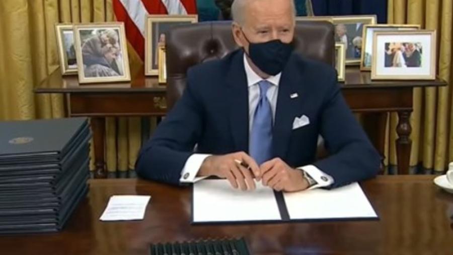 Joe Biden celebra su regreso a la Casa Blanca tras aislamiento por Covid-19