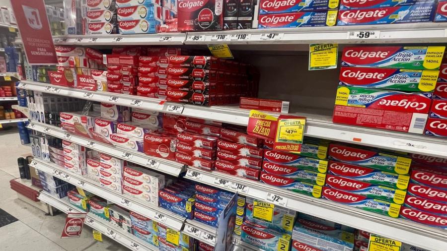 Verifican que pasta Colgate “Clean Mint” no esté a la venta en tiendas