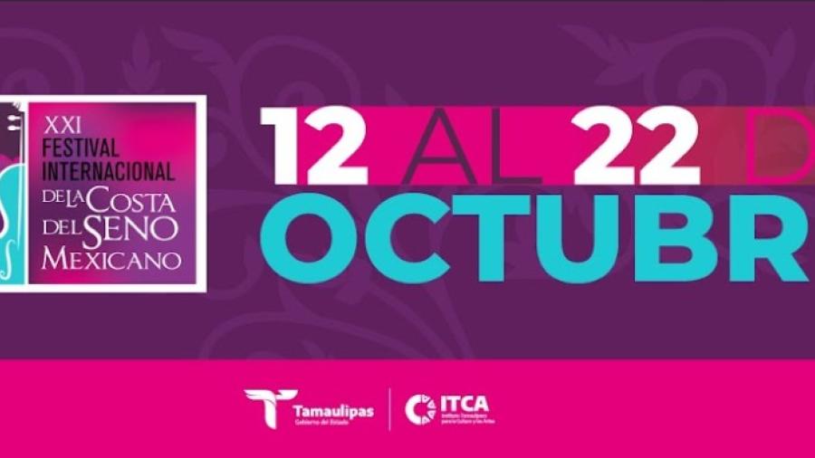 Todo listo para inicio de Festival Internacional de la Costa del Seno Mexicano