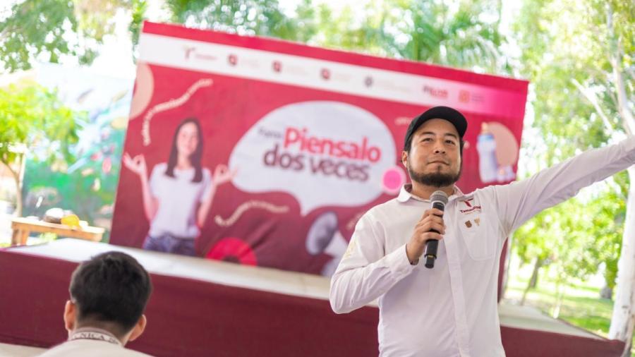 Lleva Injuve campaña “Piénsalo 2 Veces” a municipios tamaulipecos
