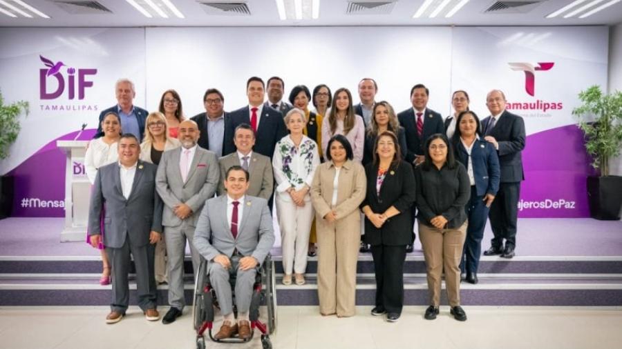 DIF Tamaulipas y Congreso del Estado fortalecen colaboración en favor de las familias más vulnerables