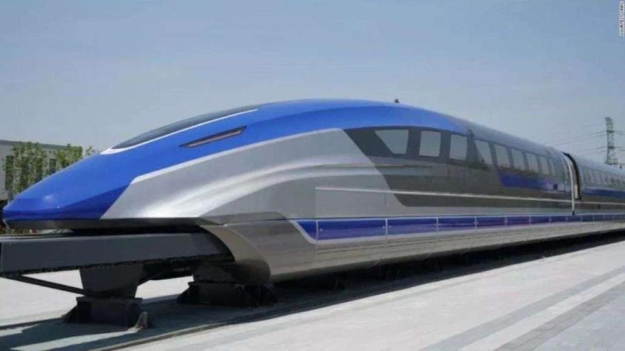 Presenta China tren bala flotante que alcanzaría los 600 km/h