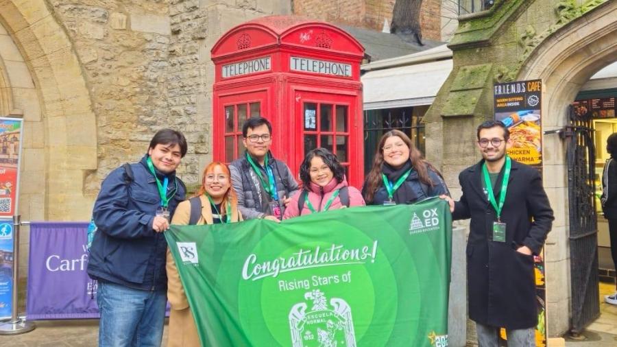 Participan estudiantes de la Normal Urbana “Cuauhtémoc” en programa de movilidad internacional en Inglaterra