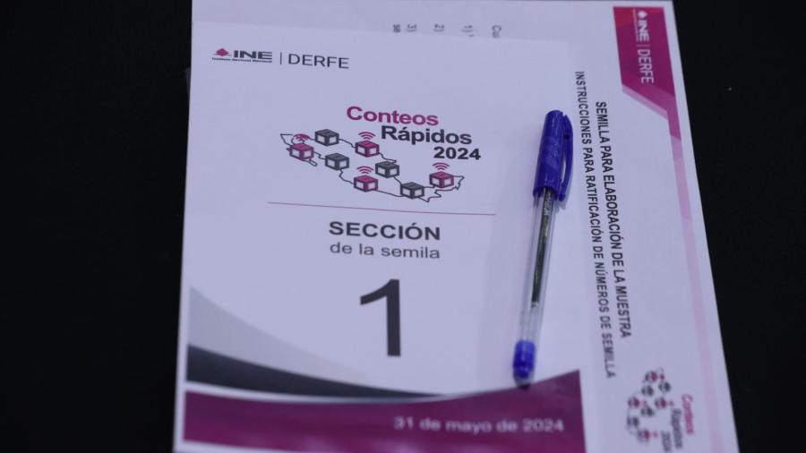 Selecciona INE muestras para los Conteos Rápidos