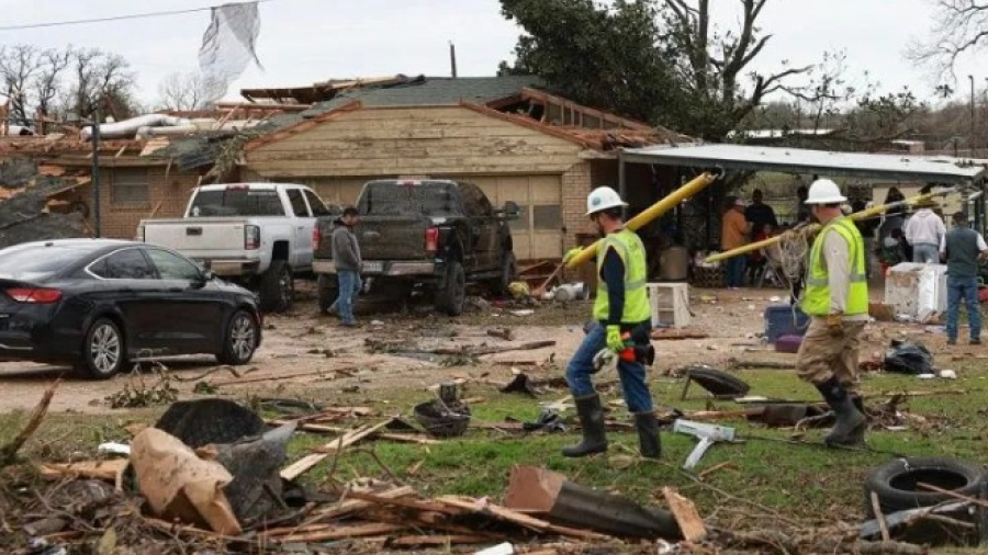 Tormenta invernal azota varias zonas de Oklahoma y Texas