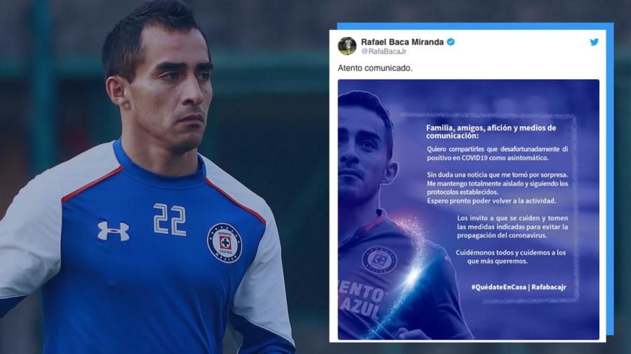 Rafael Baca es el segundo caso de Covid-19 en Cruz Azul