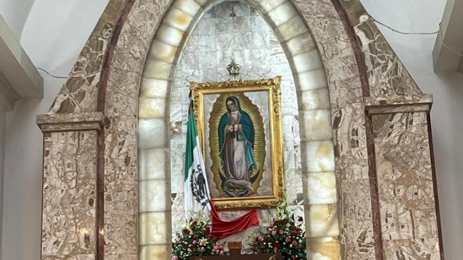 Prevén visita de 15 mil feligreses a Parroquia Nuestra Señora de Guadalupe