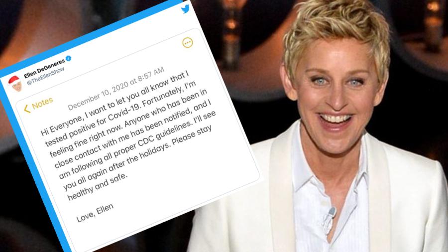 Ellen DeGeneres da positivo de coronavirus